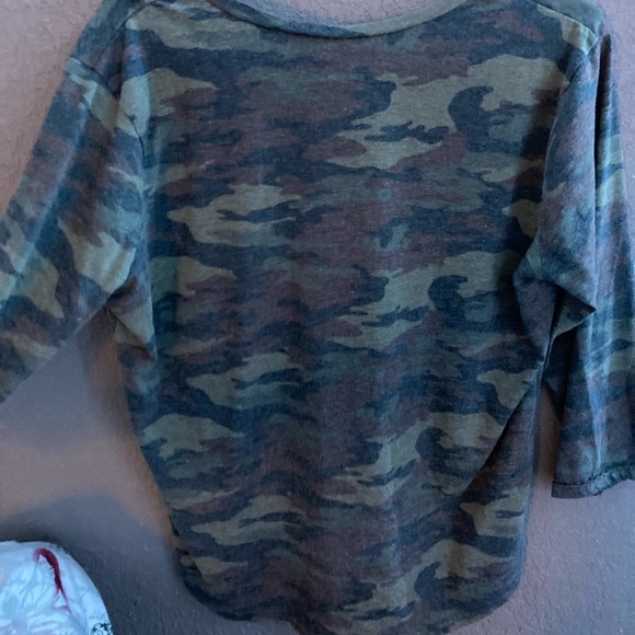 Vintage Camouflage elbow long shirt, size~XL, Brand~Range Kiss, - Picture 2 of 6